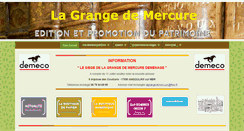 Desktop Screenshot of lagrangedemercure.com
